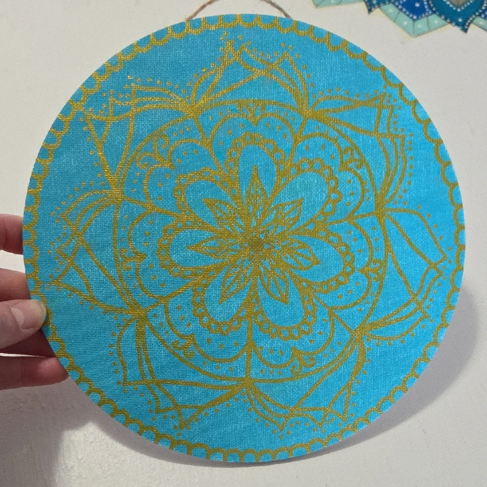 Hand-painted Mandala - Original Art🎨